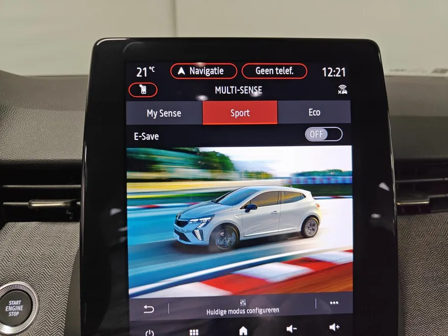 Renault Clio 1.6 E-Tech Full Hybrid 145 techno AUTOMAAT NAVI AIRCO CAMERA CRUISE CONTROLE APPLE CARPLAY ANDROID AUTO ZEER MOOIE AUTO DEALER ONDERHOUDEN