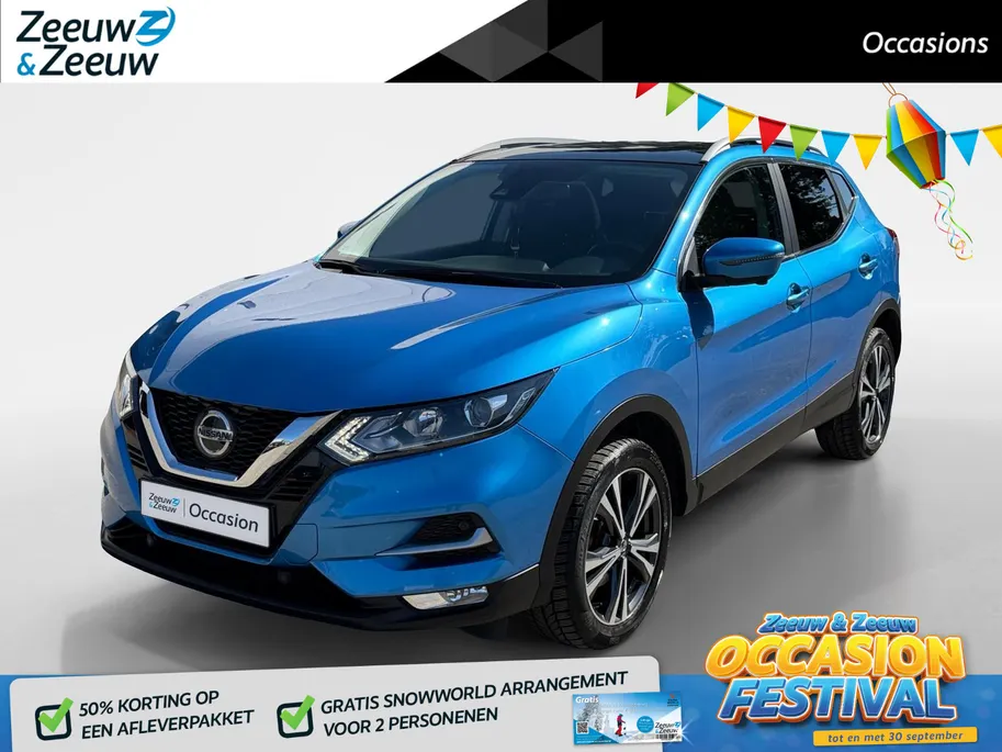 Nissan QASHQAI 1.3 DIG-T N-Connecta Panoramadak | 360 camera | Navigatie | Cruise Control | Climate Control