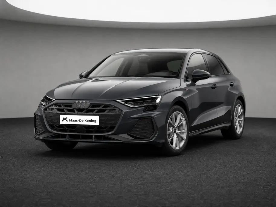 Audi A3 Sportback 40 TFSI e S edition 204 PK · Comfortpakket plus · Optiekpakket zwart plus · Assistentiepekket rijden met parking plus · MEGA Sale