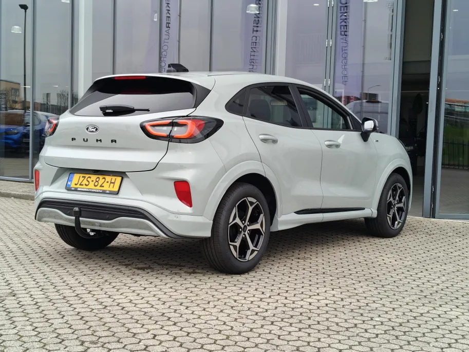 Ford Puma 1.0 EcoBoost Hybrid ST-Line NIEUW | TREKHAAK | CACTUS GREY | LED KOPLAMPEN | WINTER PAKKET | CAMERA