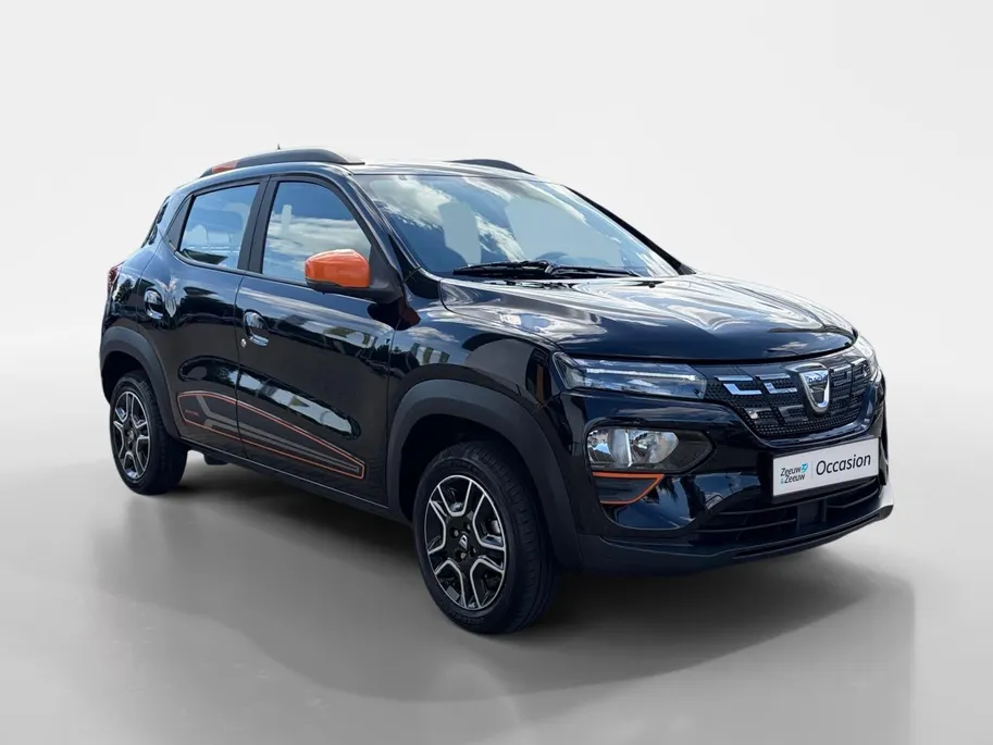 Dacia Spring Comfort Plus 27 kWh Automaat | 1e eigenaar | Navi | Bluetooth | Apple CarPlay/Android Auto | Lichtmetalen Velgen | Parkeersensoren | Airco | Elektrische Ramen |