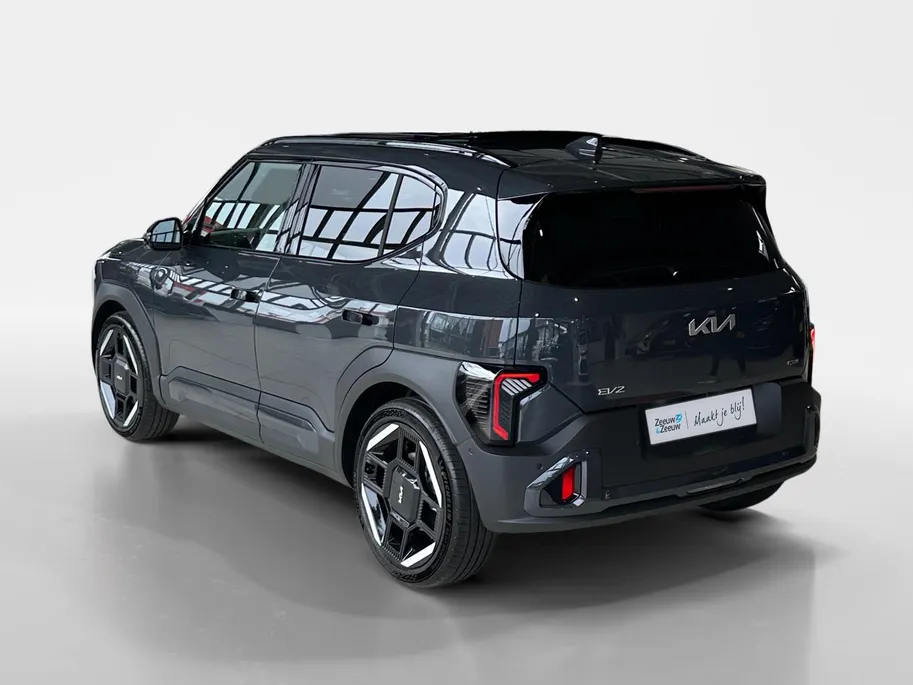 Kia EV2 GT-line 61 kwh | Enkele op voorraad | Nu 3000,- inruilkorting | Panorama dak | Geheugen stoelen | Stoelventilatie/Verwarming | 418 km actieradius |