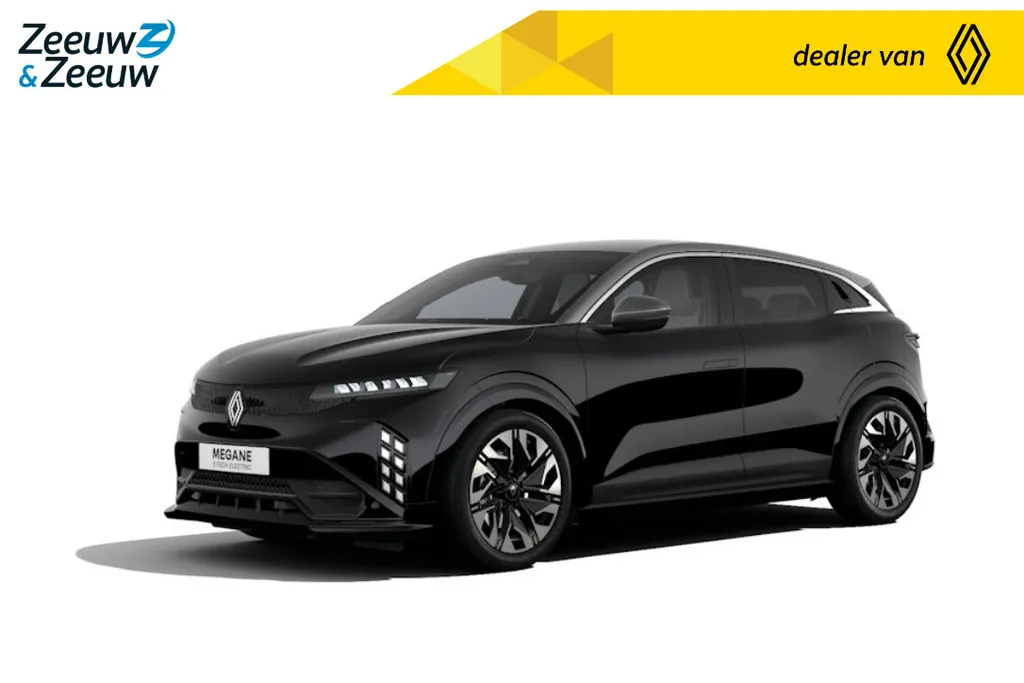 Renault Megane E-Tech Techno 67 kWh | Binnenkort in de showroom | Bestel nu uw nieuwe Renault Megane met € 1000,- Zeeuw en Zeeuw korting | Financier uw Megane tegen slechts 1,9% rente