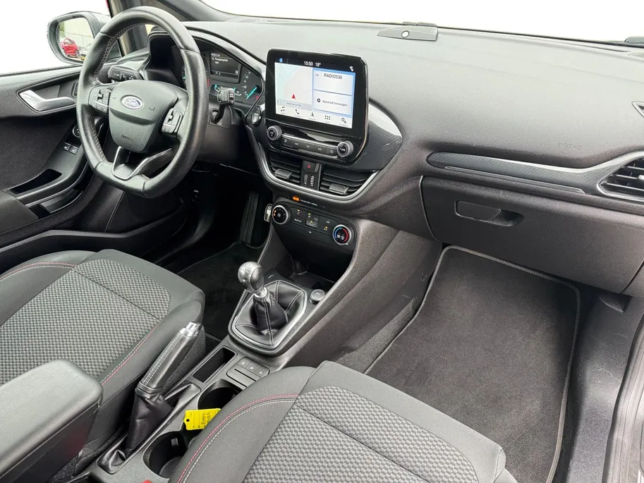Ford Fiesta 1.0 EcoBoost ST-Line | NL auto | Cruise control | Voorruitverwarming | Navigatie | Apple carplay & Android auto | B&O audio | 17' lichtmetalen velgen | Bovag garantie |