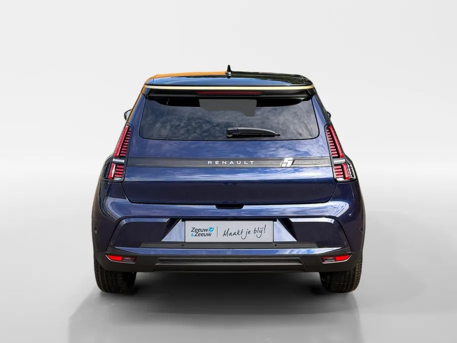 Renault 5 comfort range techno 52 kWh nu op voorraad met 1600,- korting , Pack Advanced Driving Assist , pack winter , Pack Harman Kardon premium sound , Apple Carplay/Android Auto , stoel en stuurverwarming , camera .
