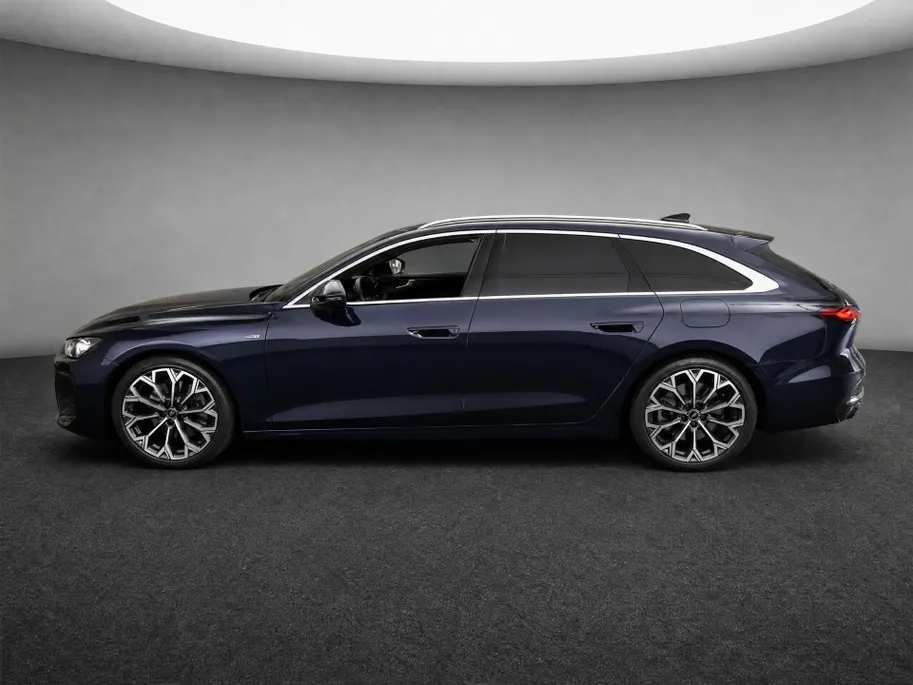Audi A6 Avant 2.0 299pk e-hybrid Quattro S edition Competition · Wegklapbare Trekhaak · B&O Audio · 360 Camera · Elek. voorstoel · Matrix LED · 20'' Inch · Garantie t/m 29-07-2030 of 100.000km