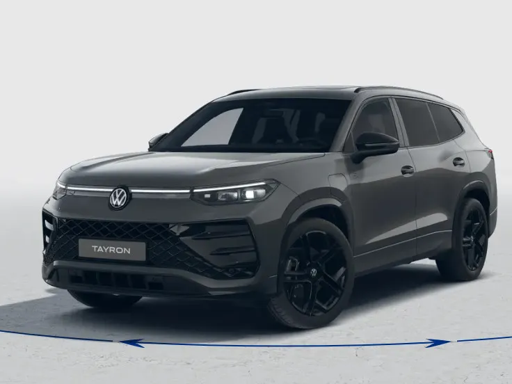 Volkswagen Tayron R-Line Edition 1.5 eHybrid 272 PK 6 versn. DSG · Black Style Pakket · Panoramaschuif-kanteldak · Travel Pakket · Trekhaak inklapbaar, met elektrische ontgrendeling, incl. aanhangermanoeuvreerhulp Trailer Assist ·
