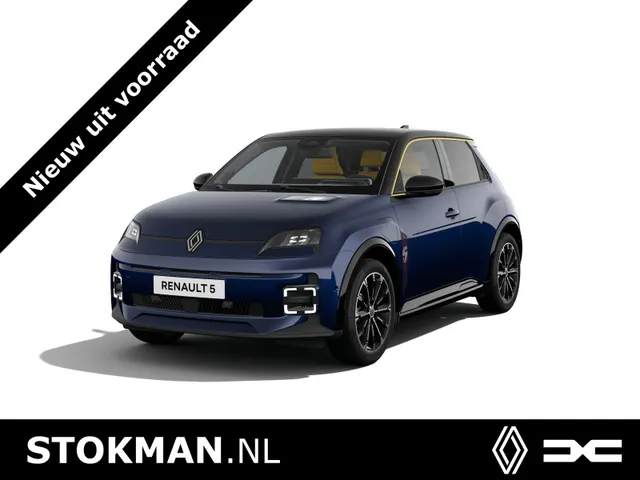 Renault 5 Iconic cinq | Achteruitrijcamera | Elektrisch verwarmbare voorstoelen | ISOFIX-bevestigingssysteem voor kinderzitjes op passagiersstoel en op de twee buitenste zitplaatsen achter