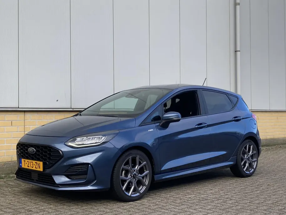 Ford Fiesta 1.0 EcoBoost Hybrid ST-Line Apple Carplay/ Android Auto - Winter Pack - Chrome Blue