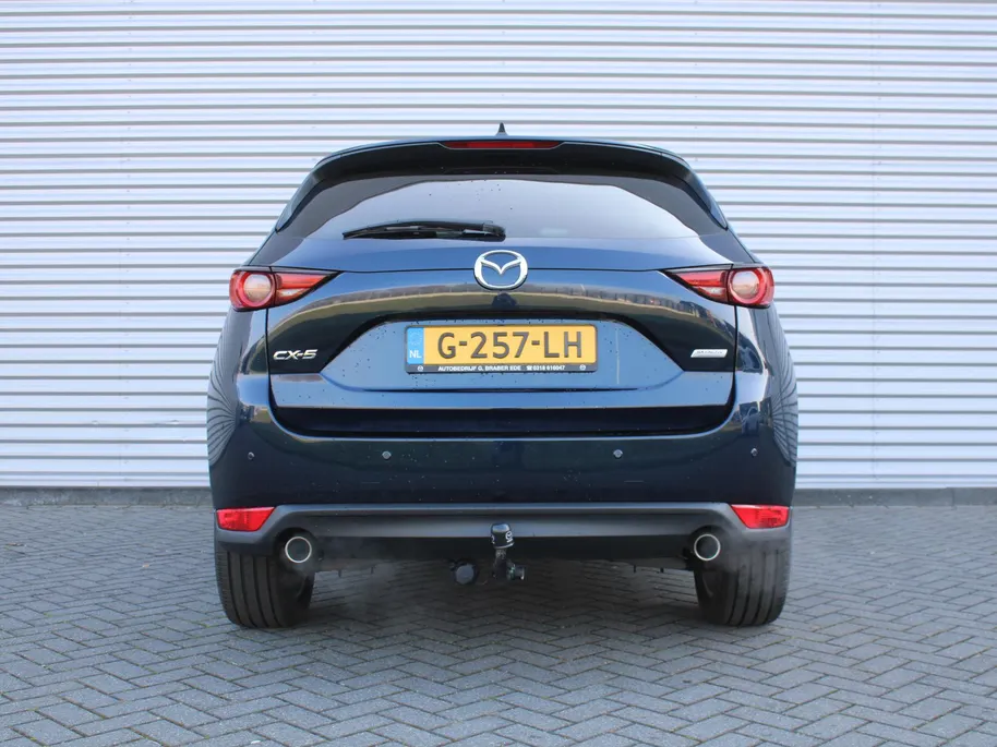Mazda CX-5 2.0 SkyActiv-G 165 Comfort | Trekhaak | Stoel-/stuurverwarming | Dodehoek detectie | Carplay | Clima | 19' LM | Parkeersensor v+a | LED |
