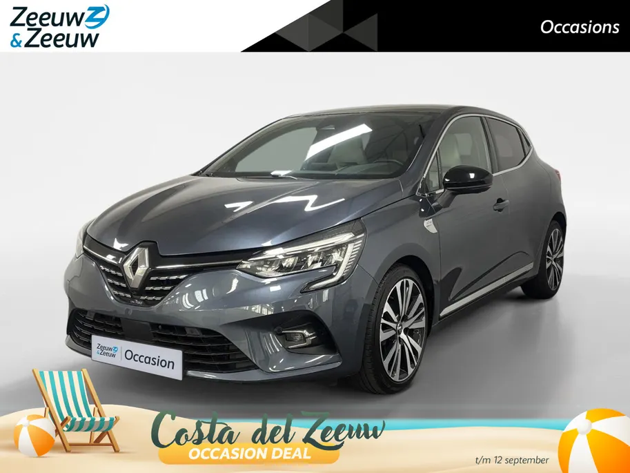 Renault Clio 1.0 TCe Initiale Paris NAVI AIRCO 360CAMERA BOSE SPEAKERS STOELVERWARMING LEER CRUISE CONTROLE APPLE CARPLAY ANDROID AUTO LM VELGEN DE ALLERMOOISE UITVOERING