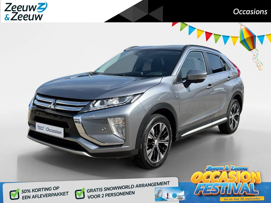 Mitsubishi Eclipse Cross 1.5 DI-T First Edition | Camera | Cruise | Stoel, Stuur en voorruit verw |