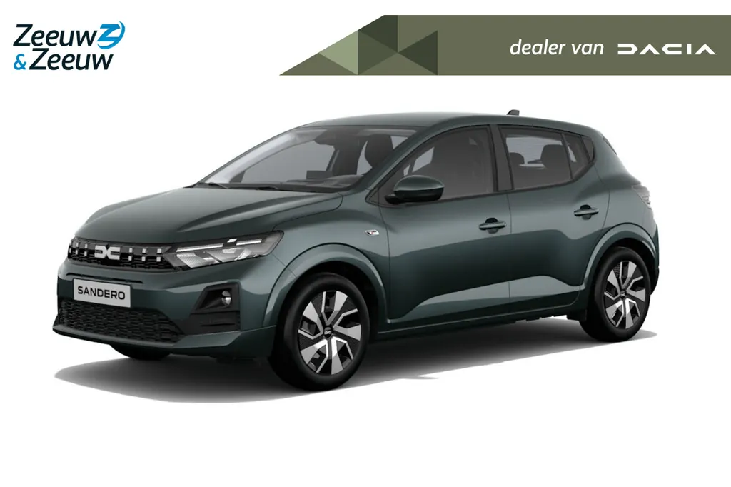Dacia Sandero Eco-G 120 expression | Nu met € 450,- Zeeuw en Zeeuw actiekorting | financier tegen slechts 2,9% met Dacia Relaxplan