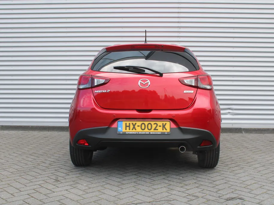 Mazda 2 1.5 Skyactiv-G GT-M | Stoelverwarming | Parkeersensor achter | 16' LM | Clima | Cruise | Navi | LED | Weinig km!! |