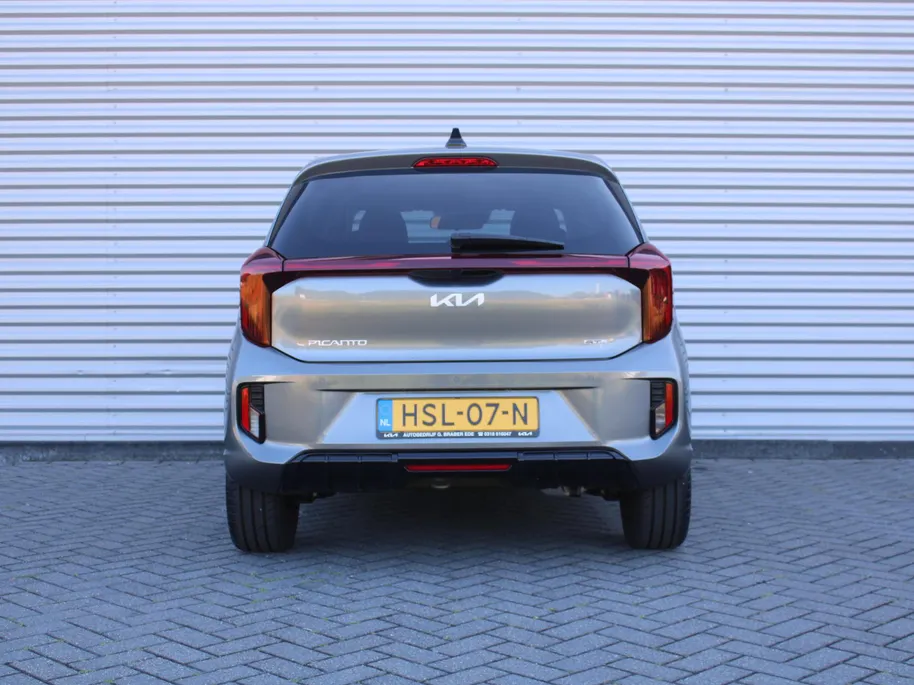 Kia Picanto 1.0 DPI GT-Line | Stuur-/stoelverwarming | Schuifdak | Camera | Dodehoek detectie | Telefoonlader | Clima | Navi | 16' LM | LED | Cruise |