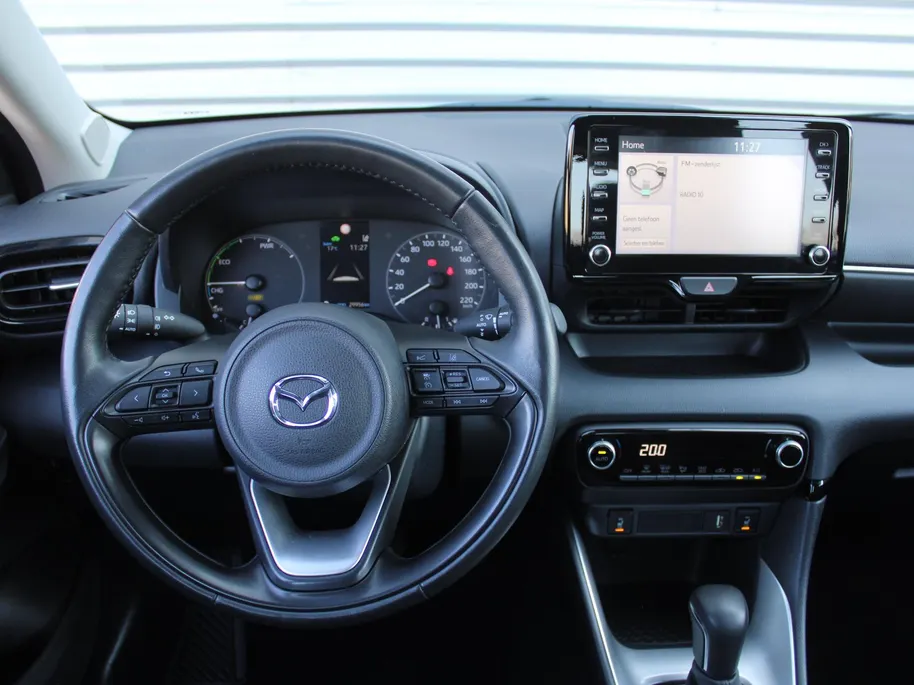 Mazda 2 Hybrid 1.5 Agile | Stuur-/stoelverwarming | Camera | 15' LM | Cruise adapt. | Airco |