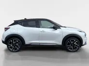 Nissan Juke 1.6 Hybrid N-Design | 360grd Camera | Apple carplay & Android auto | Stoel- en stuurverwarming| Two tone lak | 19inch LM wielen | I-key | Automaat| Pro-pilot| Navigatie | Climate controle |