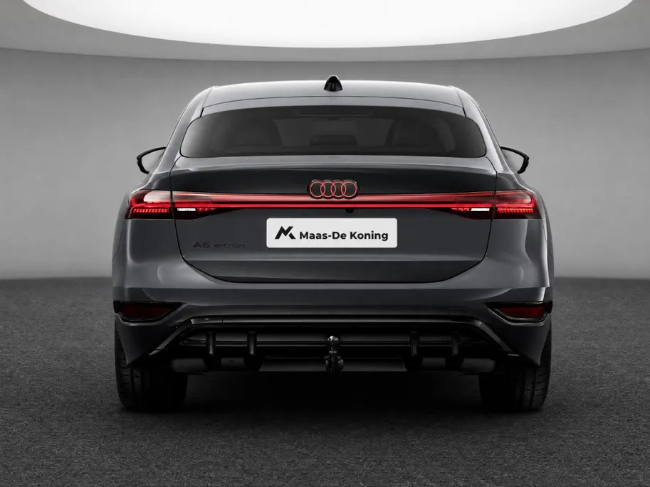 Audi A6 e-tron S edition 83 kWh 286 PK · Trekhaak elek. wegklapbaar · exterieurpakket zwart · Leder zwarte sportstoelen