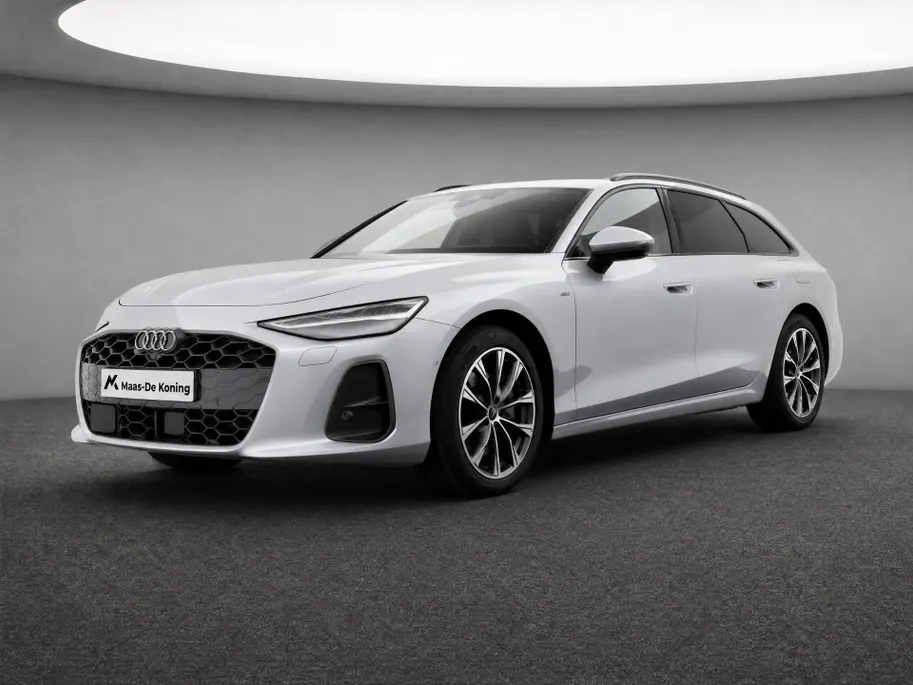Audi A6 Avant 2.0 e-hybrid Quattro 299pk S edition Competition · 360 Camera · Inklap. Trekhaak · Bang & Olufsen Sound · Head-Up display · Dodehoeksensor · Garantie t/m 09-09-2030 of 100.000km