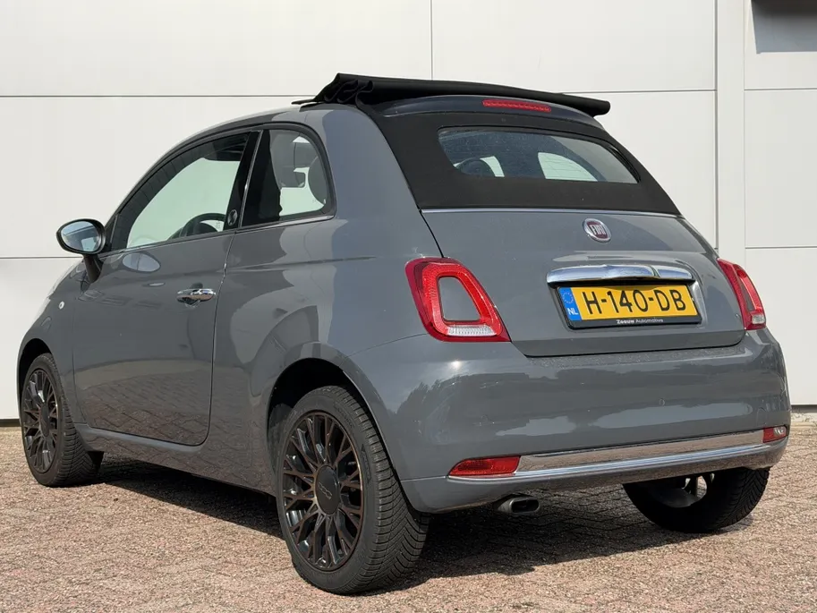 Fiat 500C TwinAir Turbo 85 PK 120th | Carplay | Cruise | PDC | 16′