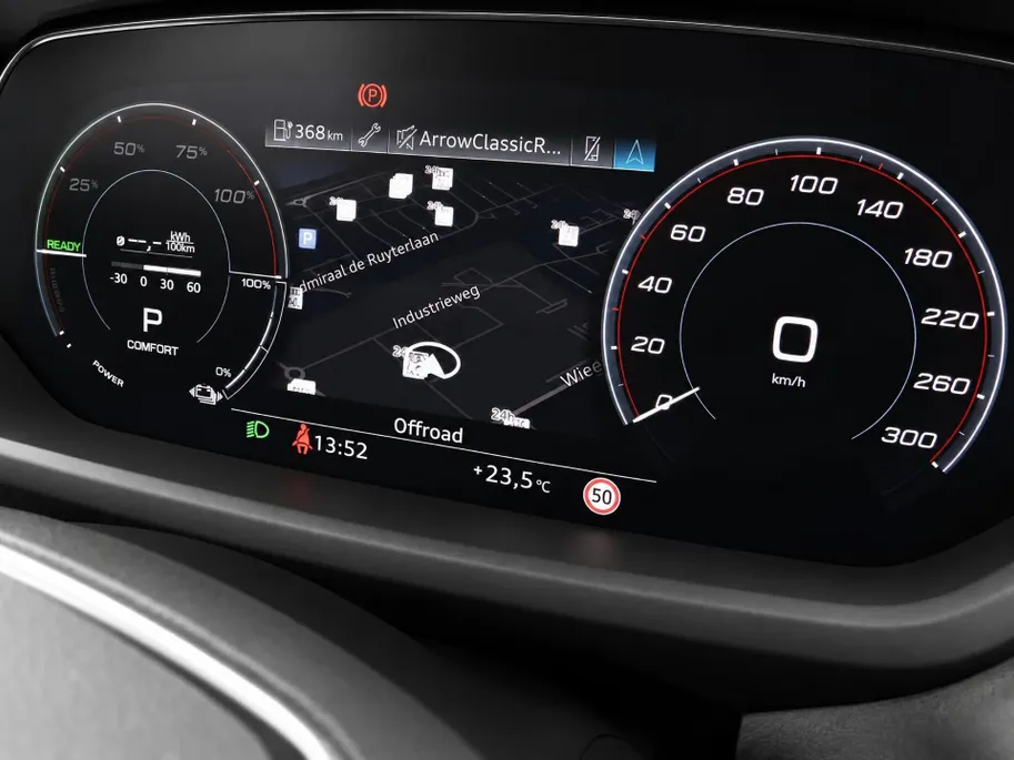 Audi e-tron GT GT 93 kWh 476pk · SOH 92% · Glazendak · 360 Camera · Luchtvering · Stoelventilatie · B&O Audio · Matrix LED · 20'' Inch ·