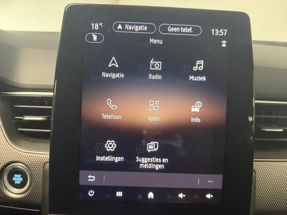 Renault Arkana 1.6 E-Tech full hybrid 145 techno AUTOMAAT NAVI AIRCO CAMERA CRUISE CONTROLE APPLE CARPLAY ANDROID AUTO HOGE INSTAP ZEER MOOIE AUTO