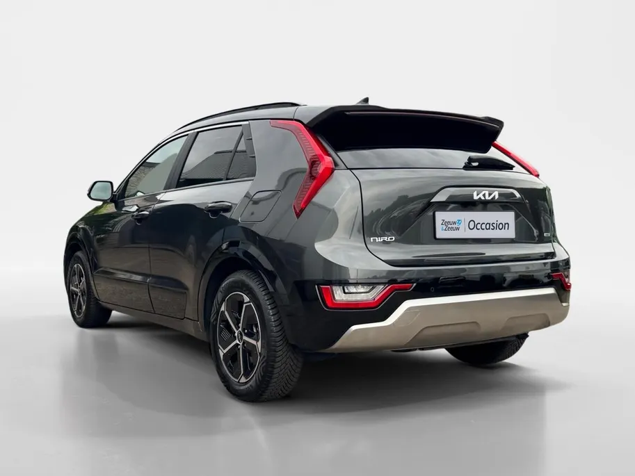 Kia Niro 1.6 GDi Hybrid DynamicPlusLine | Head up display | Elektrische achterklep | Stoel-en stuurverwarming | Lederen bekleding | Schuif/kantel dak | Parkeersensoren v +a