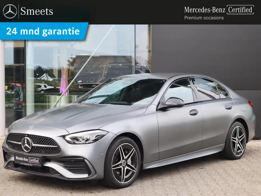 Mercedes-Benz C-Klasse 300 e AMG Line l Stoelverwarming l Achteruitrij camera l Ambiente lichtpakket