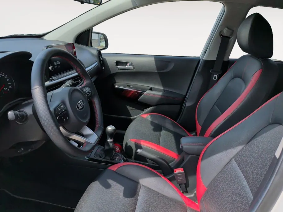 Kia Picanto 1.0 DPi GT-line 5p | Dealer onderhouden | Stoelverwarming NU Rijklaarprijs! Incl.12 Maanden, APK, Onderhoudsbeurt etc! Premiumpakket gratis!