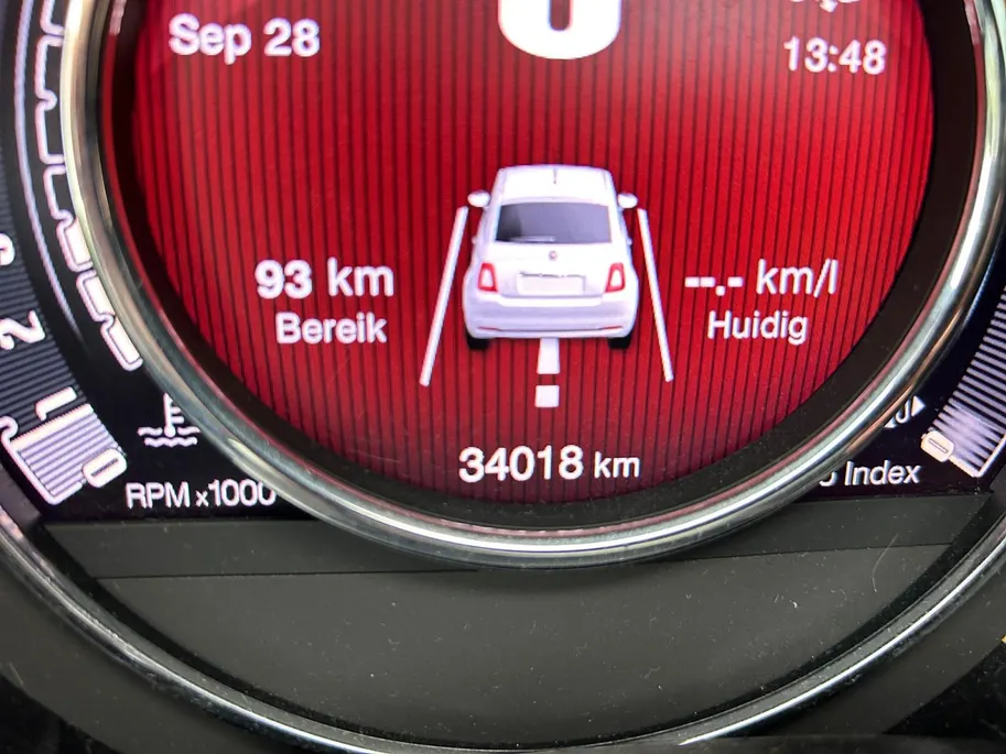 Fiat 500 1.2 Star Panoramadak, Navigatie, Airco etc! Super gave uitvoering! NU RIJKLAAPRIJS incl. 12 Maandag GARANTIE! Premiumpakket GRATIS!!