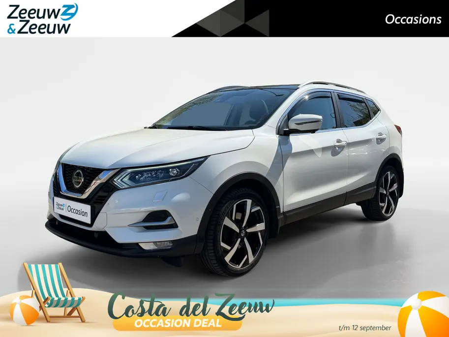 Nissan QASHQAI 1.3 DIG-T Tekna | Extra set winterbanden | Rondom camera | Stoel verwarming | Climate | Pano | Telefoon |