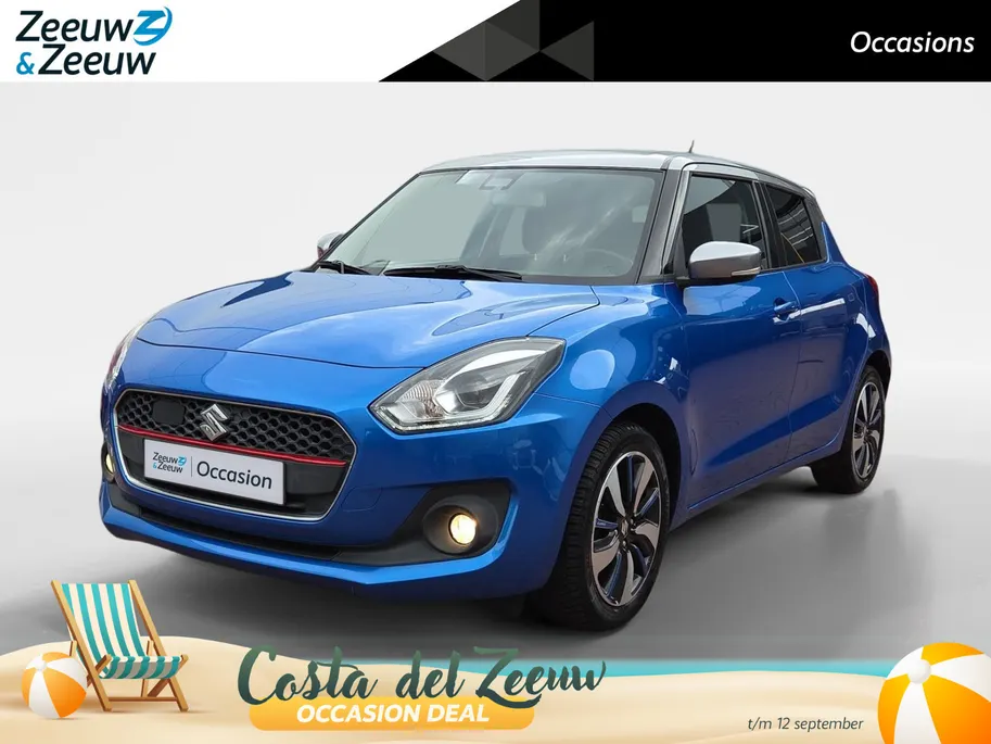 Suzuki Swift 1.0 Stijl Automaat | Navi | Camera | Cruise & climate control | Stoelverwarming | Two-tone Metallic lak | Apple Carplay/Android Auto | Bovag garantie | NAP