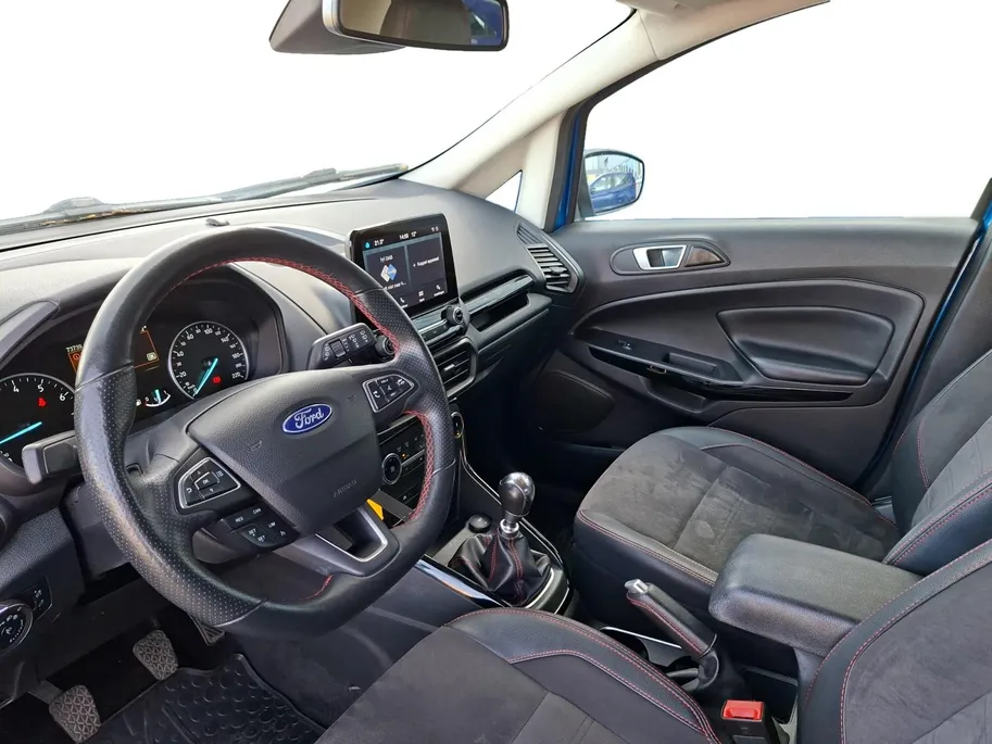 Ford EcoSport 1.0 EcoBoost ST-Line | Stoel- stuur en voorruitverwarming | Navigatie via Apple Carplay & Android auto | Cruise control