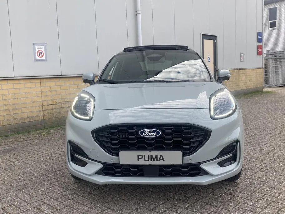 Ford Puma 1.0 EcoBoost Hybrid ST-Line X Cactus Grey Panoramadak - Driver Assistance Pack - Winter Pack