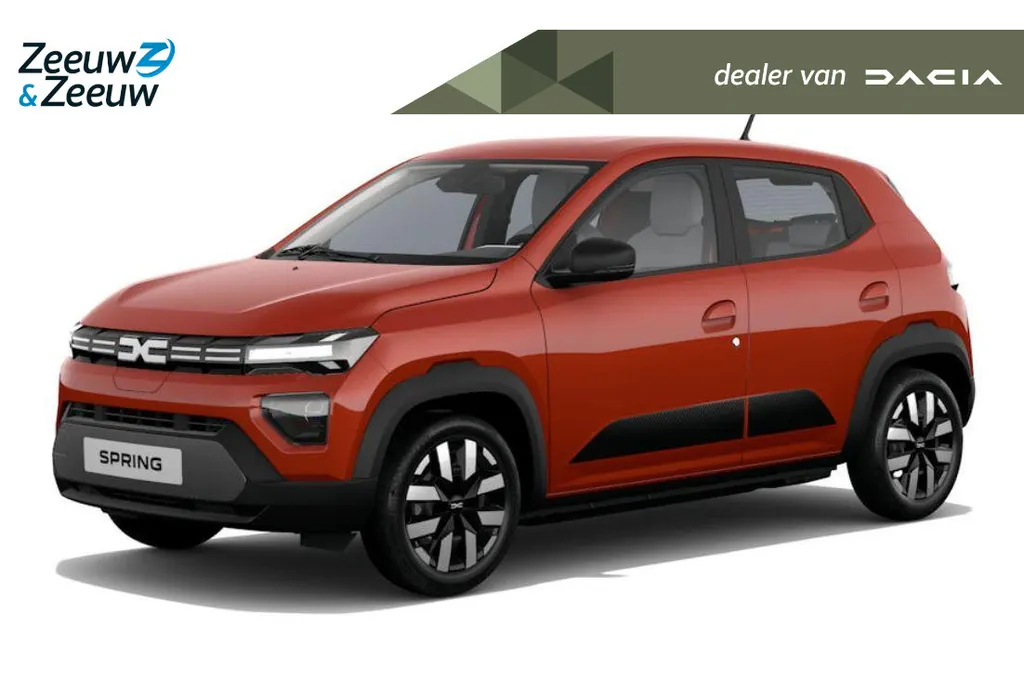 Dacia Spring Expression 70 | Alleen uit voorraad leverbaar! | Vraag naar de voorraad | 3 jaar garantie tot 60.000km | Financier vanaf 2,9 % rente |