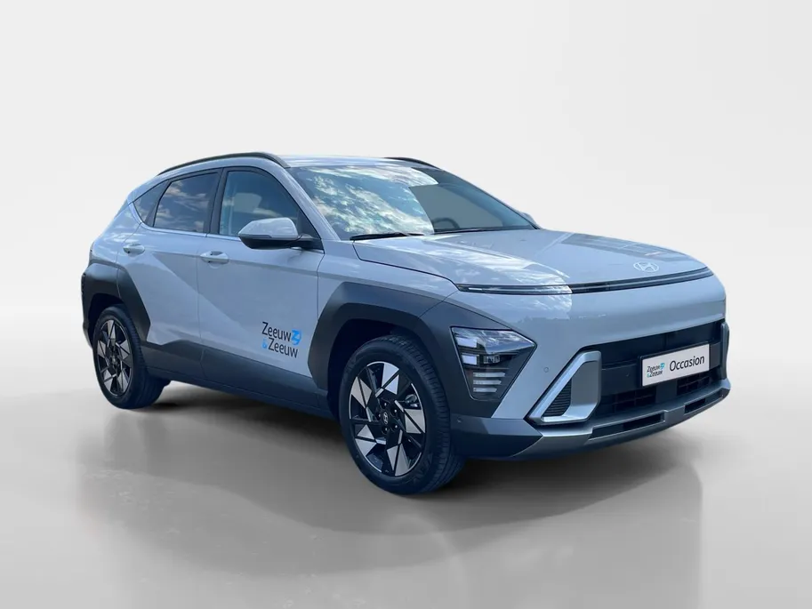 Hyundai Kona 1.6 GDI HEV Premium | Lederen bekleding| Stoelverwarming V+A | Bose |360 graden camera|
