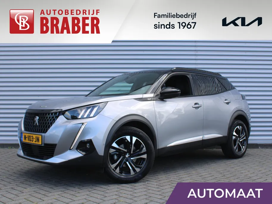Peugeot 2008 1.2 PureTech GT | Automaat | Navi | Camera | Panoramadak | Dodehoek detectie | Cruise adapt. | 17' LM | LED |