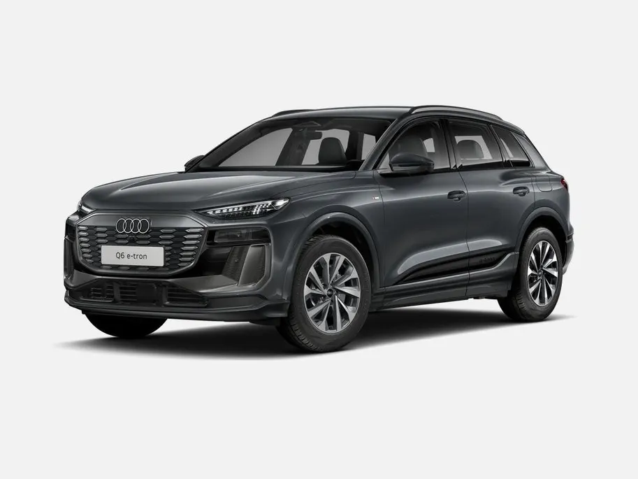 Audi Q6 e-tron Advanced edition 252 PK · Trekhaak, mechanisch draaibaar · Sportstoel zwart leder-kunstl.