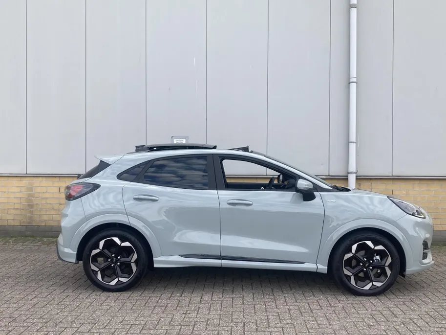 Ford Puma 1.0 EcoBoost Hybrid ST-Line X Cactus Grey Panoramadak - Driver Assistance Pack - Winter Pack