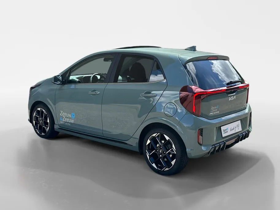 Kia Picanto 1.0 GDi GT-Line Automaat | Schuif/kanteldak | Stoel/stuur verwarming | Keyless entry | Fabrieksgarantie 20-1-2033 + 3x 1 jaar* | NAP