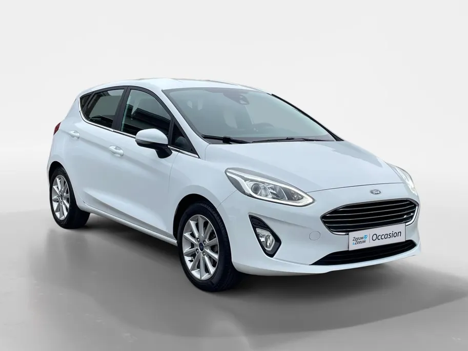 Ford Fiesta 1.0 EcoBoost Titanium | 1e Eigenaar | NL-Auto | Apple Carplay / Android Auto | Climate Control | parkeersensoren | Cruise Control | Lichtmetalen velgen
