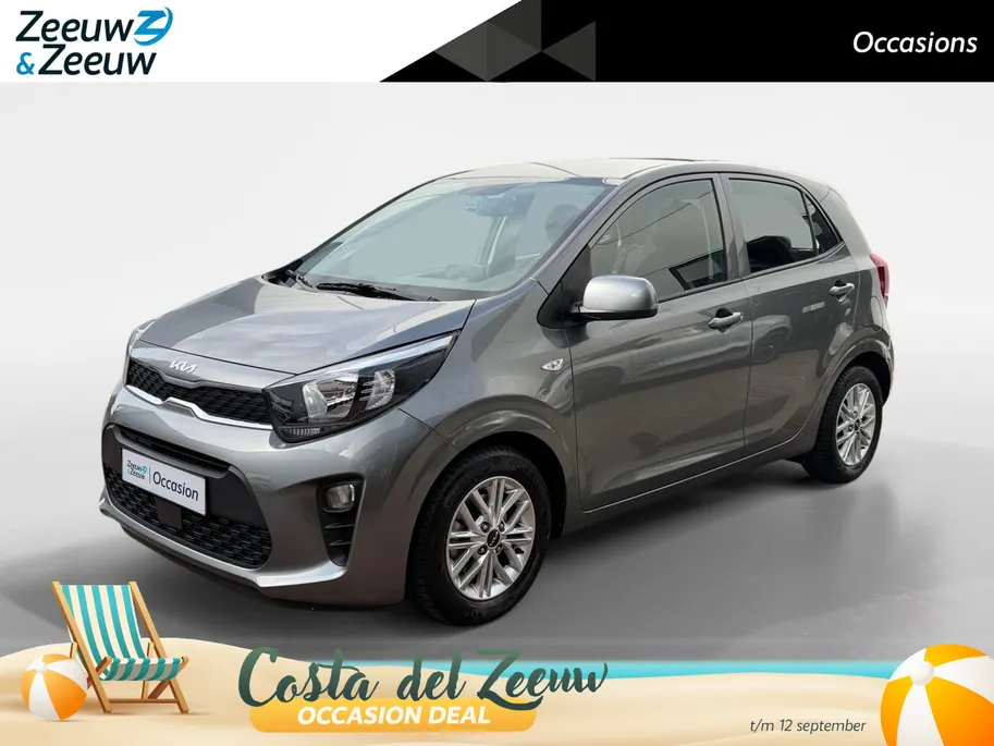 Kia Picanto 1.0 DPi DynamicLine | Zeer nette auto | 1e Eigenaar | Fabrieksgarantie t/m 1-2030 | Dealer onderhouden | Apple CarPlay & Android Auto |