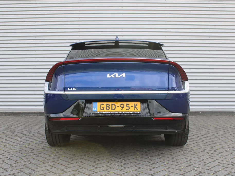 Kia EV6 Edition Advanced 77.4 kWh | Stuur-/stoelverwarming | BTW | Camera | Cruise adapt. | Elektr. achterklep + stoelbediening | 20' LM | 17% bijtelling |