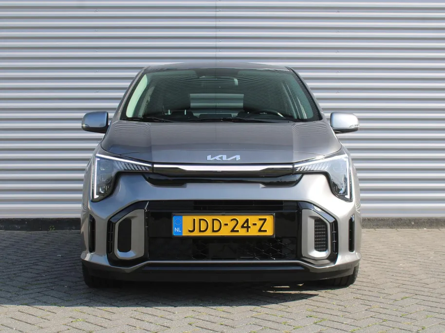 Kia Picanto 1.0 DPI GT-Line | Schuif-/kanteldak | Stuur-/stoelverwarming | Navi | Clima | Cruise | Camera | Leer | 16' LM | LED | Keyless |