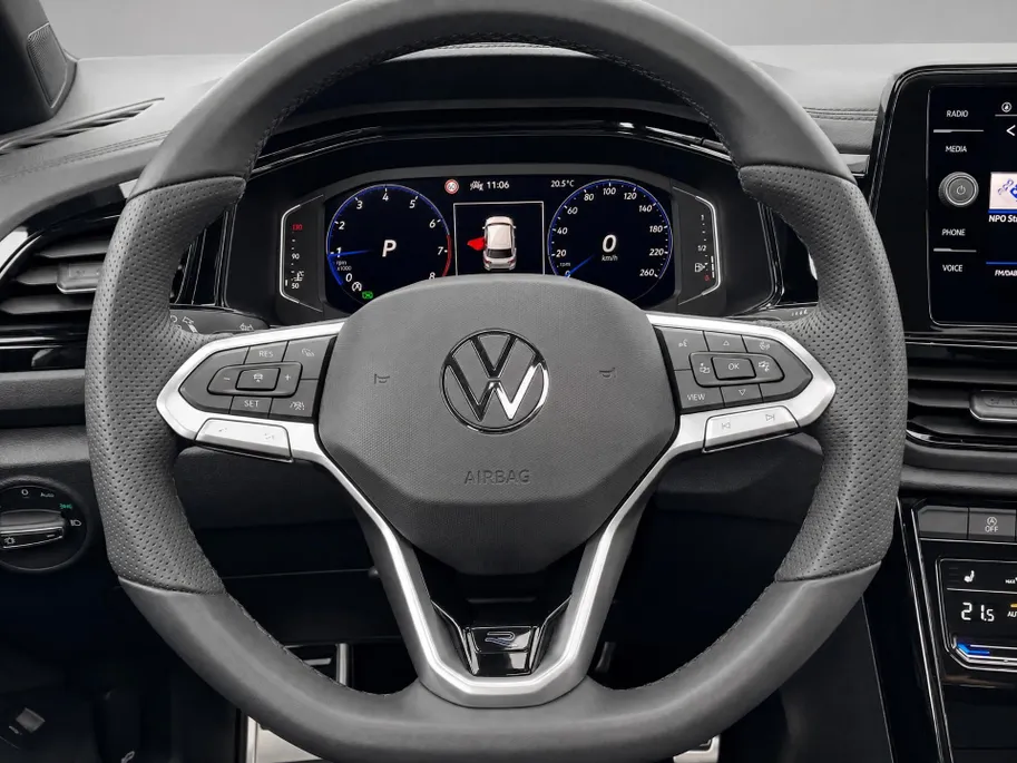 Volkswagen T-Roc 1.5eTsi/150PK DSG R-Line Black Style · Panoramadak · Camera + Parkeersensoren · Apple/Android Car Play · Garantie t/m 18-06-2027