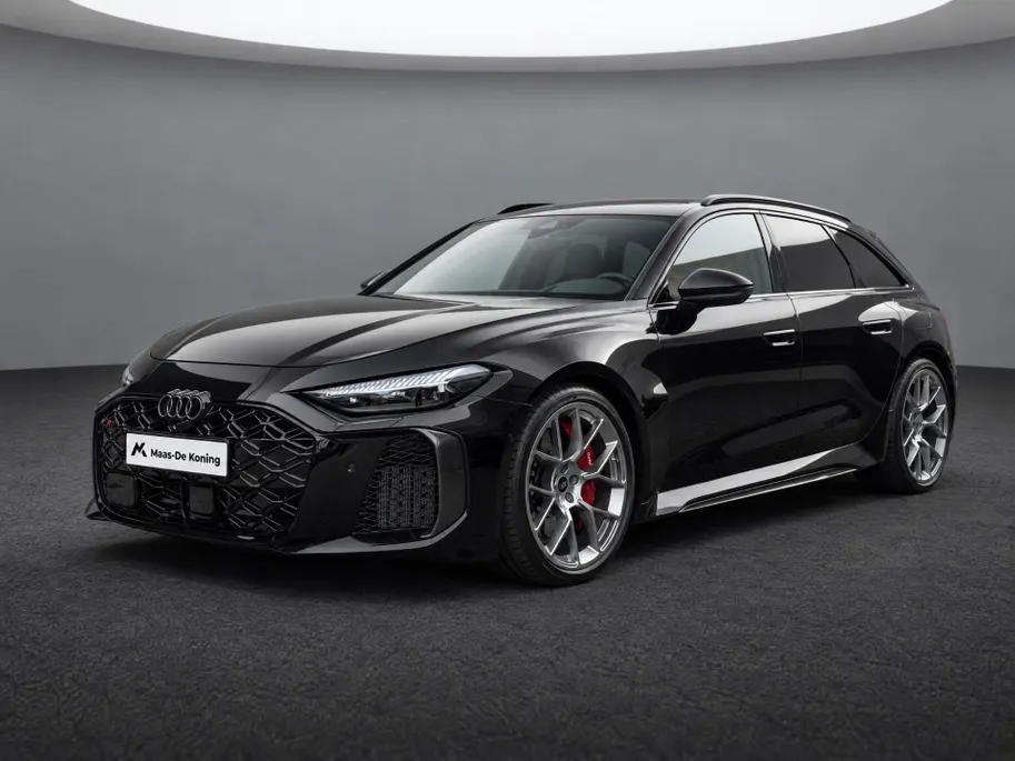 Audi RS5 Avant e-hybrid Quattro 640pk Tiptronic · Panoramadak · Keramisch · Audi Sportpakket · Carbonpakket · B&O 3D · RS Sportstoel · Garantie t/m 25-06-2028