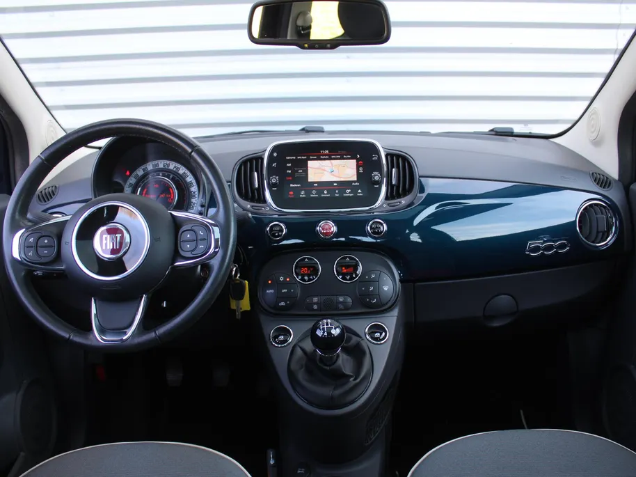 Fiat 500 0.9 TwinAir Turbo Lounge | Panoramadak | 16' LM | Navi | PDC | Cruise | Clima |