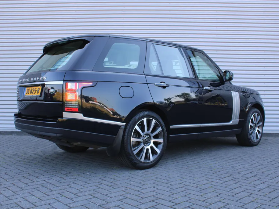 Land Rover Range Rover 4.4 SDV8 Autobiography | Uniek 4.4 V8 | Nieuwstaat | Elek. trekhaak | Luchtvering | Stuur-/voorruit-/stoelverwarming + ventilatie | Massage-/geheugenstoelen | Leer | Schuifdak | 360 Camera | 21' LM |