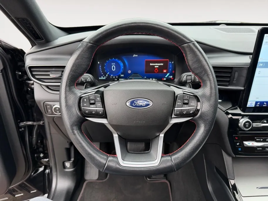 Ford Explorer 3.0 V6 EcoBoost PHEV ST-Line 7 Persoons | Panoramadak | Trekhaak | Stoelkoeling/Verwarming |  Dodehoek detectie | Adapt. Cruise Control  | 12 maanden garantie! |