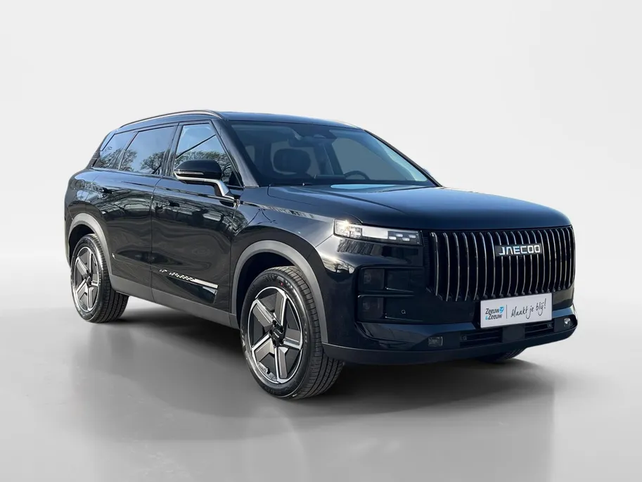 Jaecoo 7 1.5 TGDI SHS-P Exclusive | 90 km elektrisch rijbereik | Stoelverwarming-/ventilatie | Panorama dak | Leder | 7 jaar Fabrieksgarantie